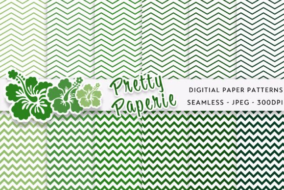 12 Chevron Digital Paper Backgrounds for Modern Design