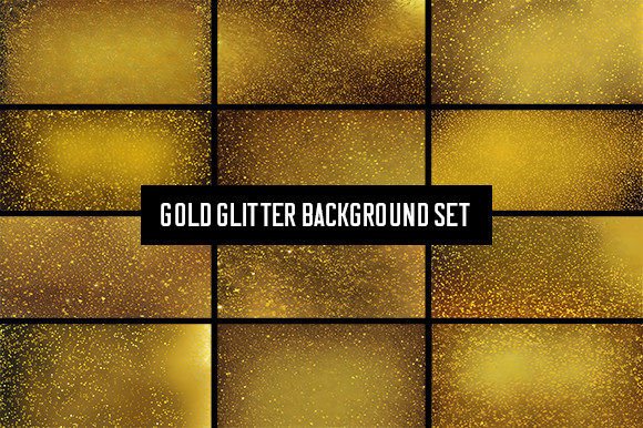 12 Gold Glitter Backgrounds: The Secret to Instant Design Impact
