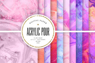 Acrylic Pour Backgrounds: Unleashing Vibrant Creativity