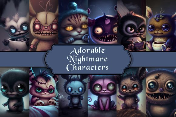 Adorable Nightmare Character Backgrounds: A Design Asset Review