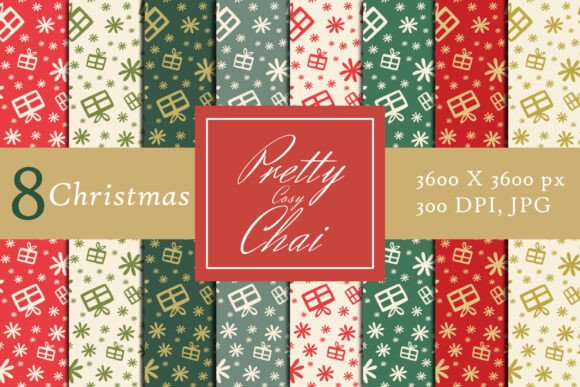 Cute Hand-Drawn Christmas Backgrounds for Your Projects