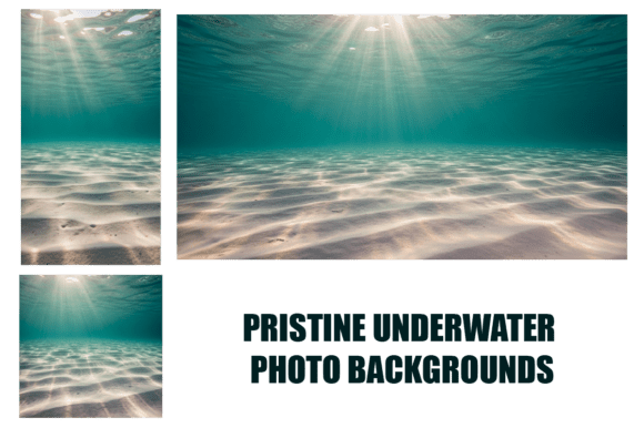 Dive Into Serenity: Elevate Your Designs with Pristine Underwater Backgrounds