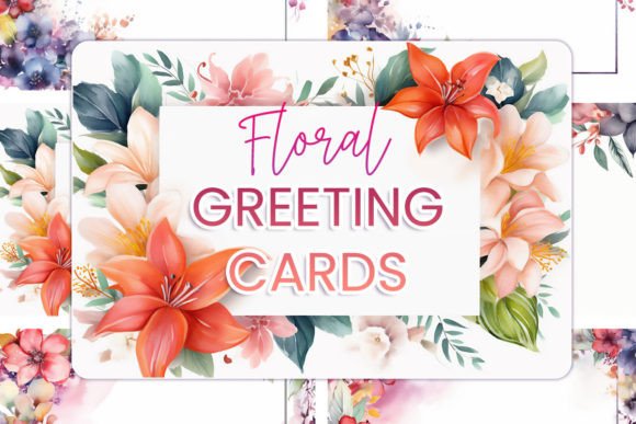 Enrich Your Projects with Floral Greeting Cards Backgrounds
