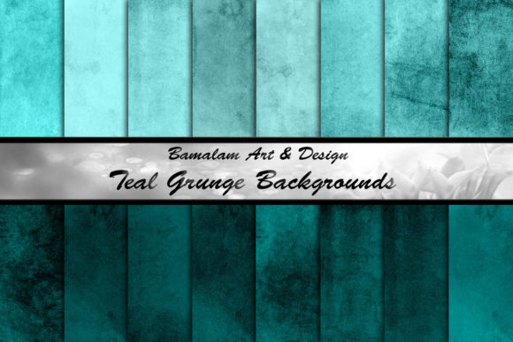 Exploring Teal Grunge Backgrounds: A Creative Toolkit