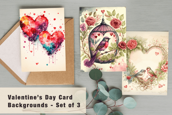 Watercolor Valentine's Card Backgrounds: A Designer's Guide