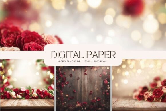Wooden Florals Texture Backgrounds_7: A Digital Texture for Creative Projects